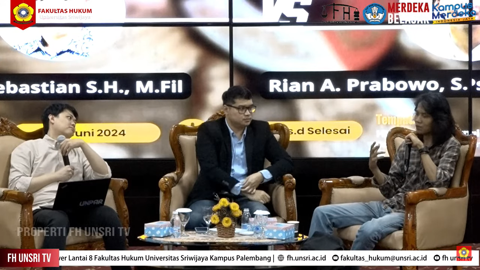 Suasana debat filsafat hukum pada Konferensi AFHI ke-9
